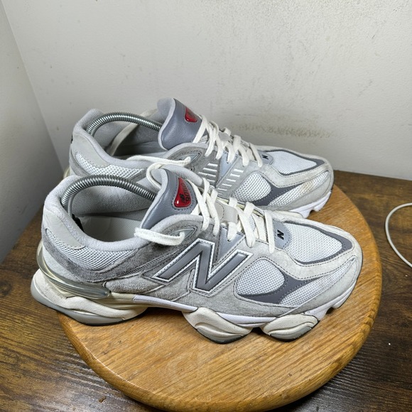 New Balance 9060 Rain Cloud Grey Suede Mesh Sneakers U9060GRY Mens 11